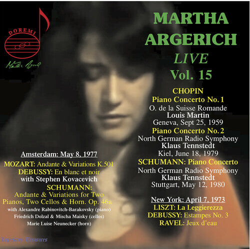 

CD диск Bartok / Chopin / Debussy: Martha Argerich Live, Vol. 15