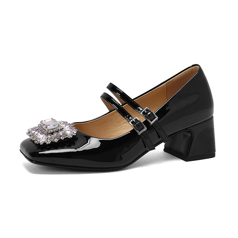 

Туфли AIQINISHA Mary Jane Shoes Women's, серебряный