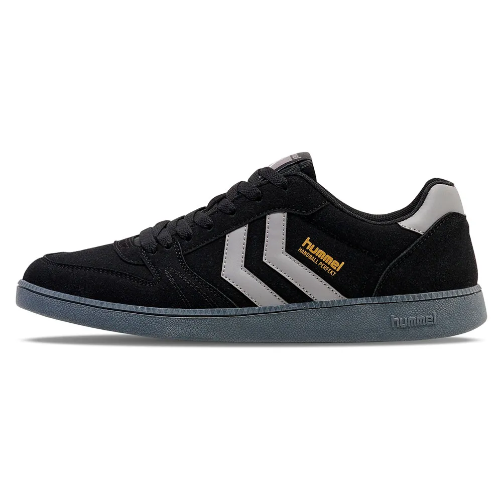 

Кроссовки Hummel Handball Perfekt Synthetic Suede trainers, черный