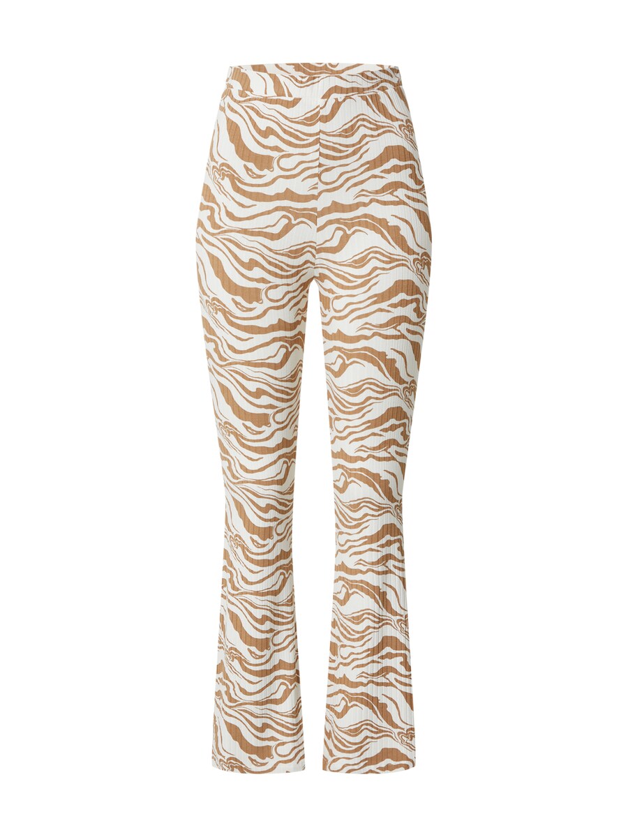 

Расклешенные брюки EDITED Benni, цвет Cream/Brown