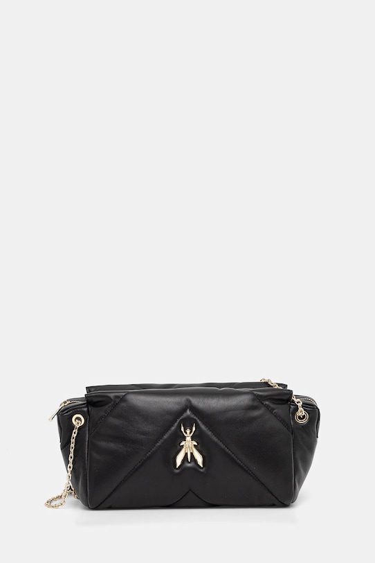 

Кожаная сумка Patrizia Pepe, черный