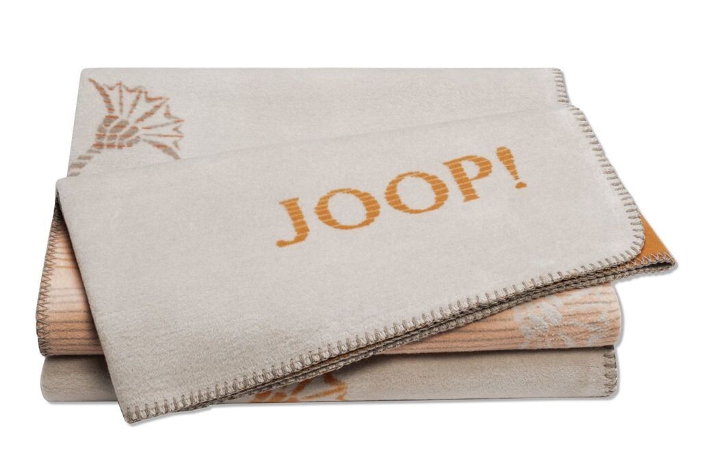 

ЙУУП! Плед Васильковый блеклый песочный размер 150х200см Joop