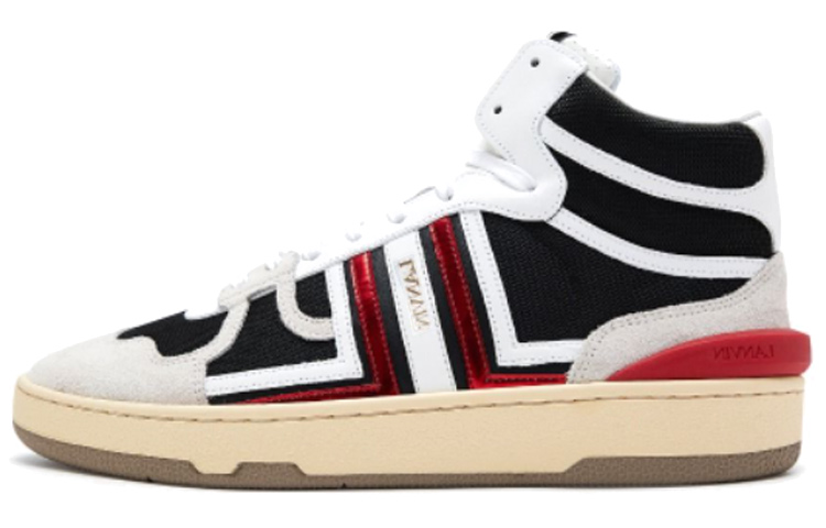 

Lanvin Стильные мужские белые кроссовки для скейтбординга Clay High Top