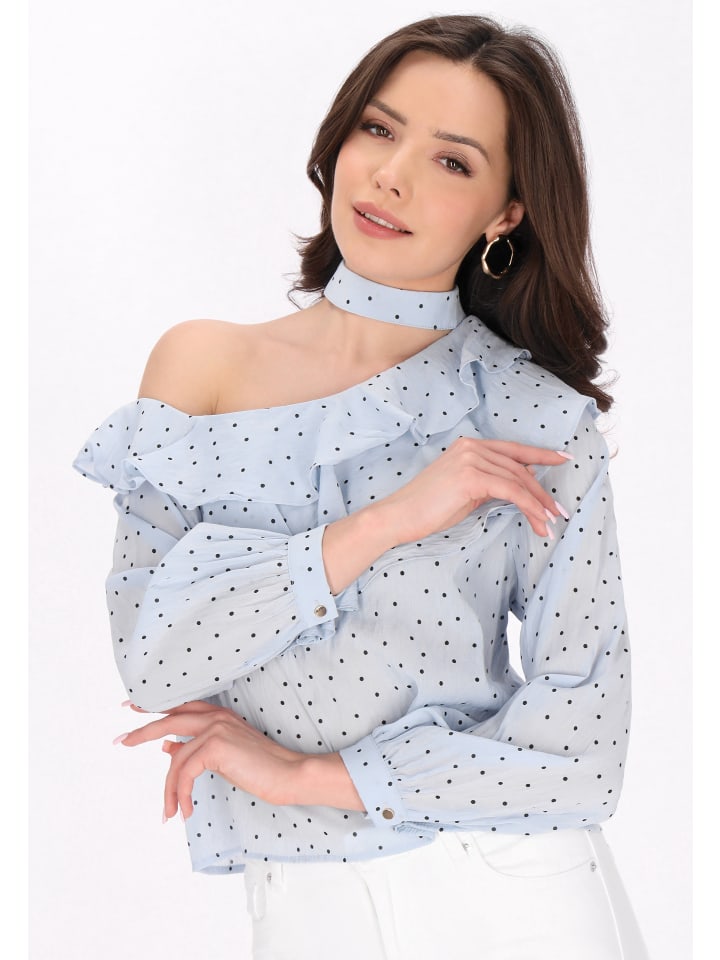 

Блузка faina, цвет blue black