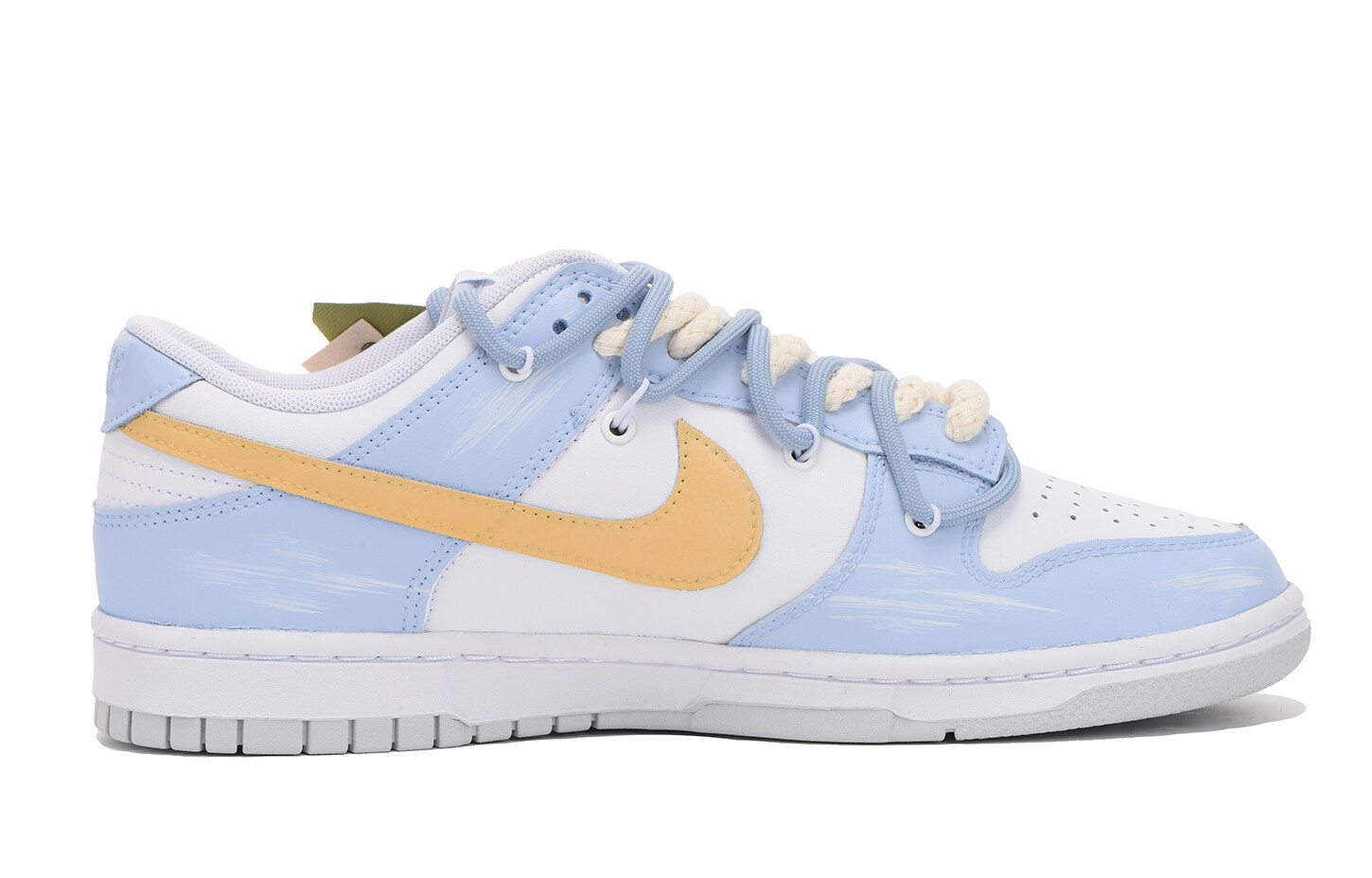 

Кроссовки Nike Dunk, голубой/оранжевый