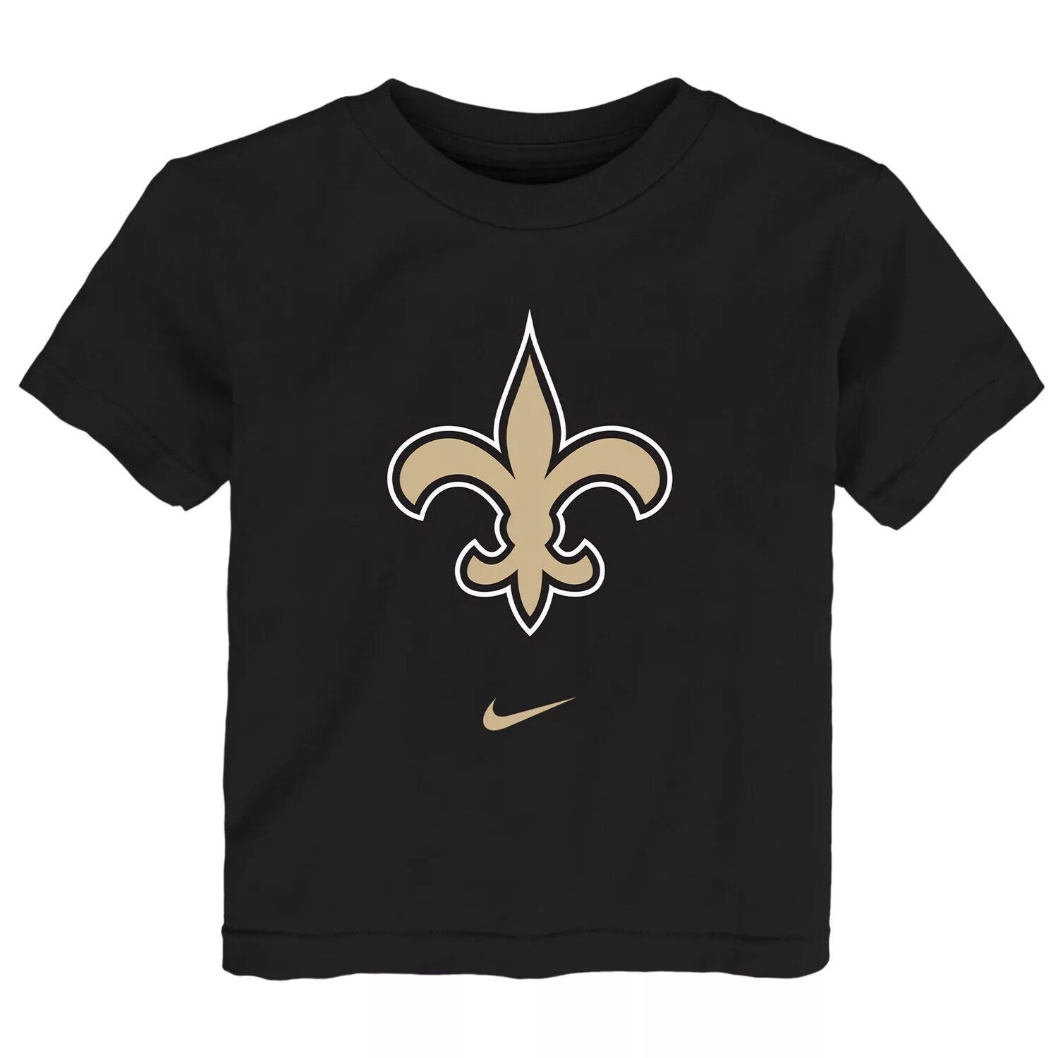 Черная футболка с логотипом Nike New Orleans Saints для малышей Nike