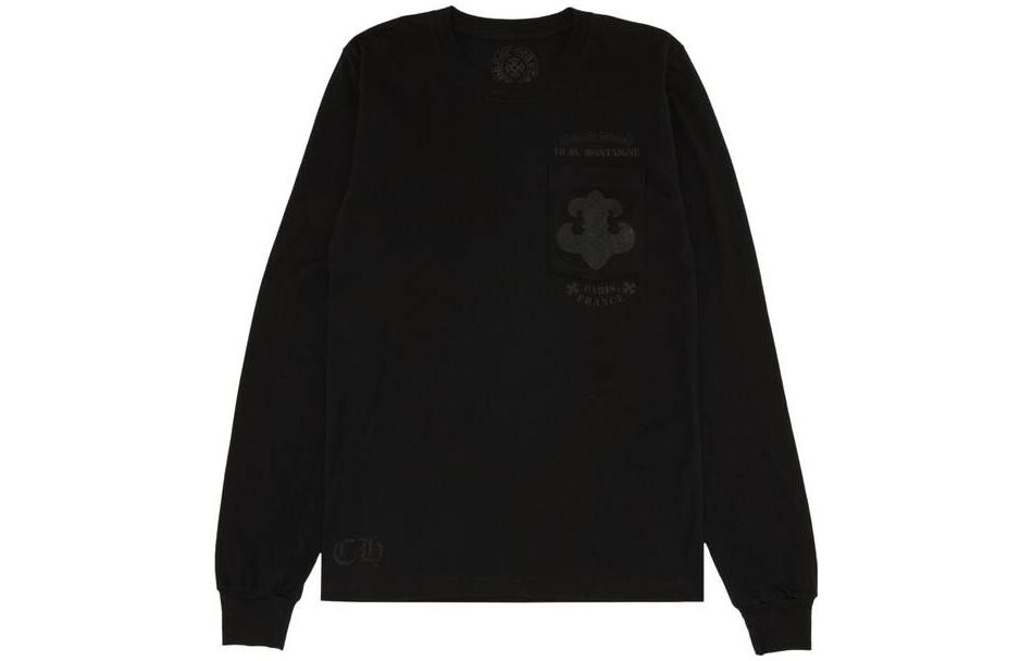 

Толстовка мужская черная Chrome Hearts, черный