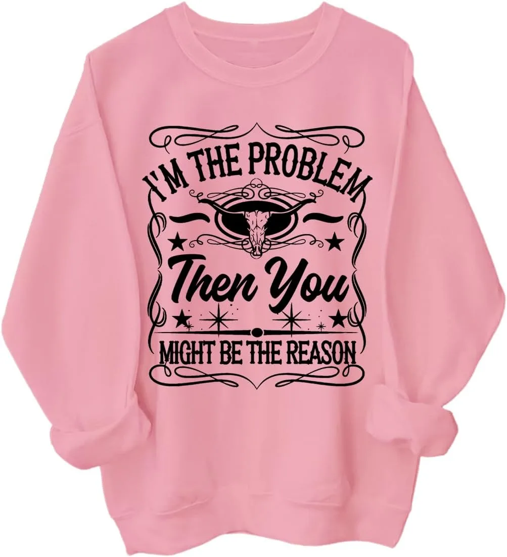 

Толстовка I'm The Problem с длинным рукавом