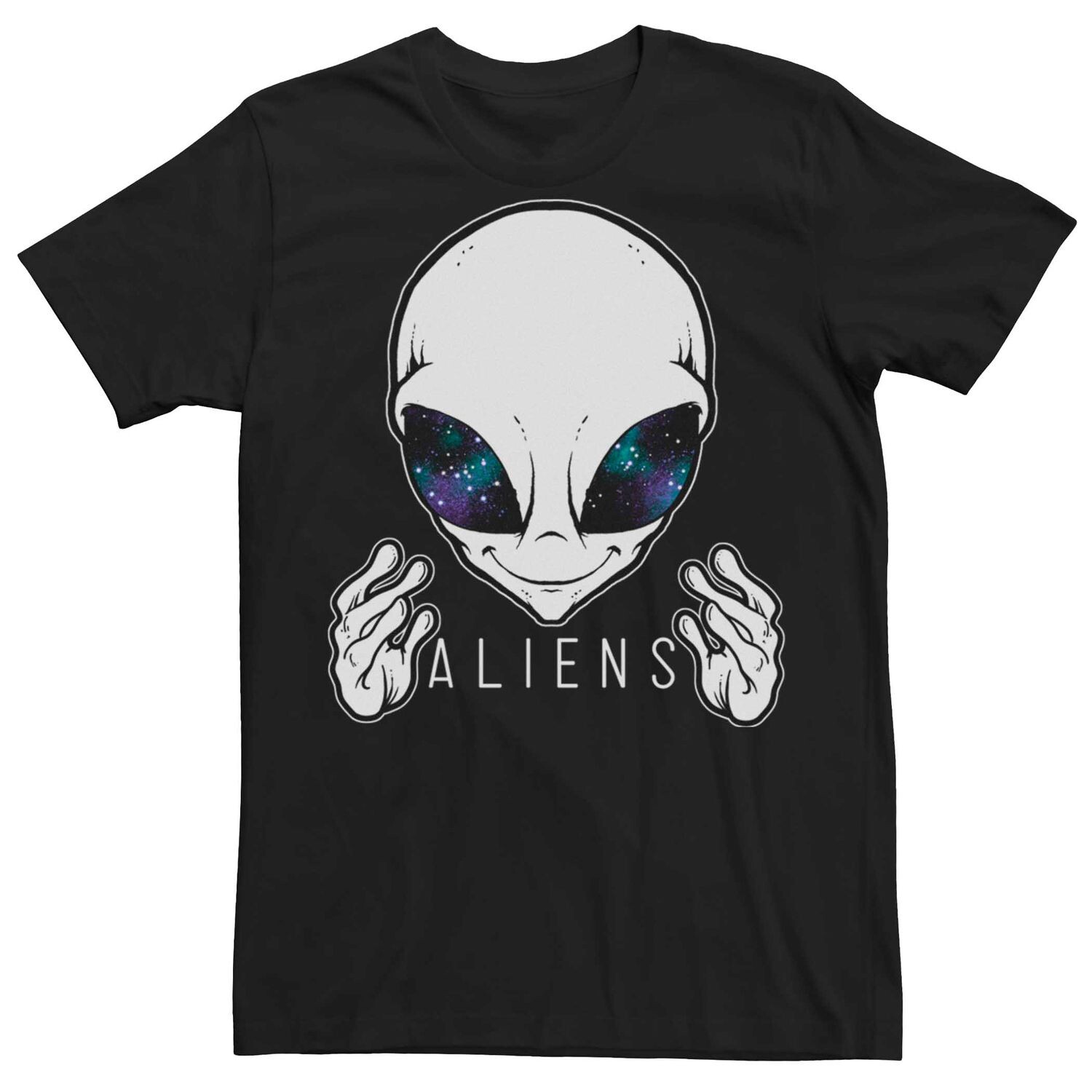 

Мужская футболка с рисунком Alien Galaxy Eyes Licensed Character