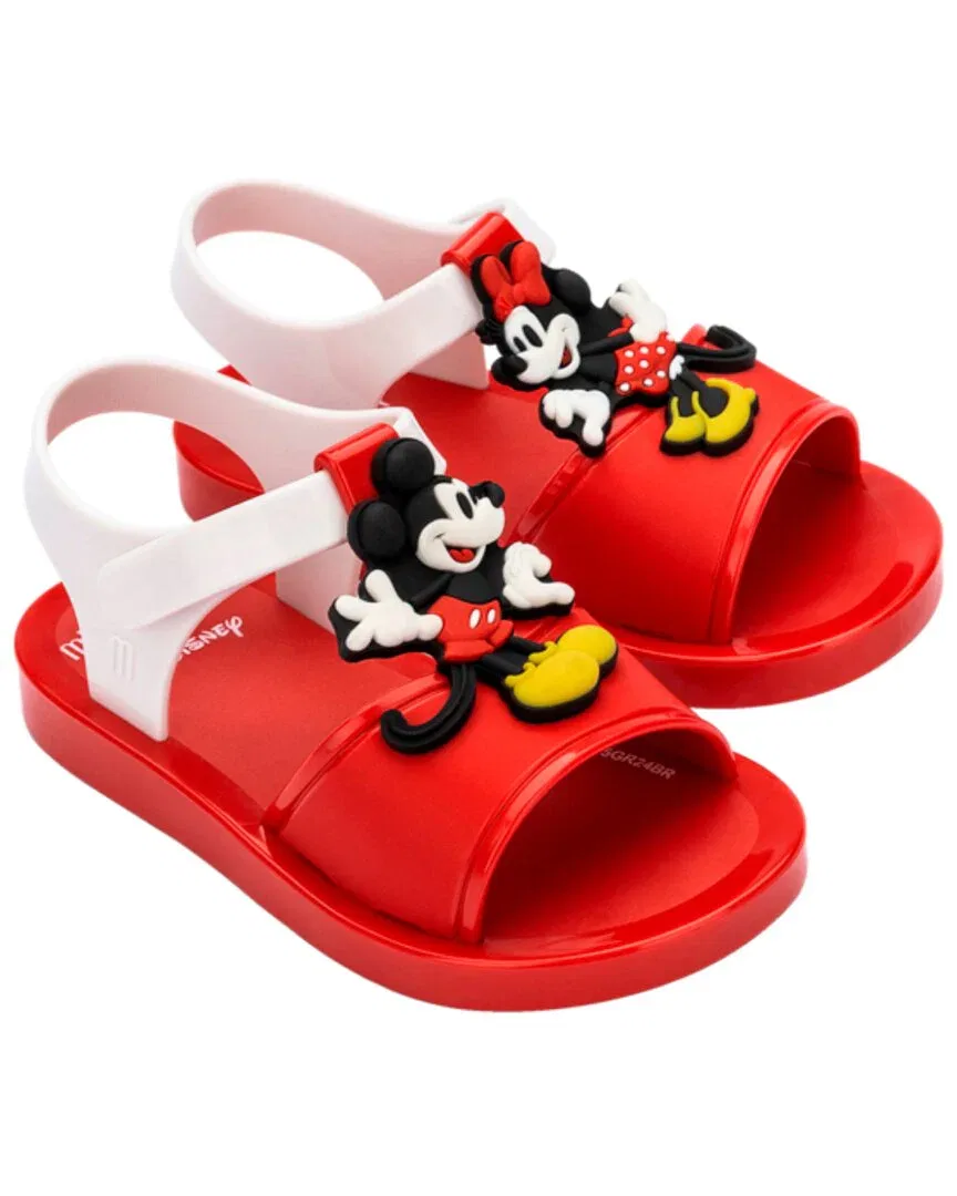 Детские сандалии Mini Melissa Play + Mickey E Minnie, красный