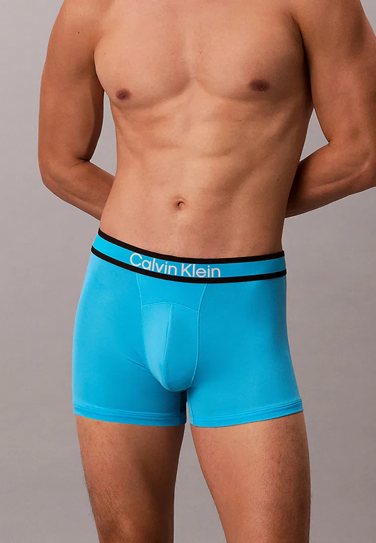 Трусы, сетчатые, Calvin Klein, синий