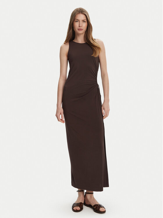

Летнее платье стандартный крой 2516621049650 Max Mara Beachwear, коричневый