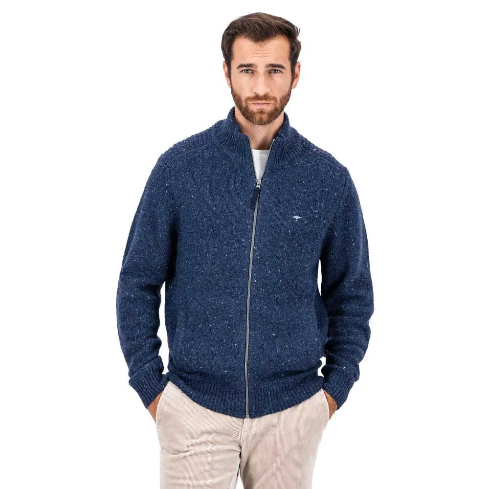 

Свитер Fynch Hatton 1410347 full zip, синий