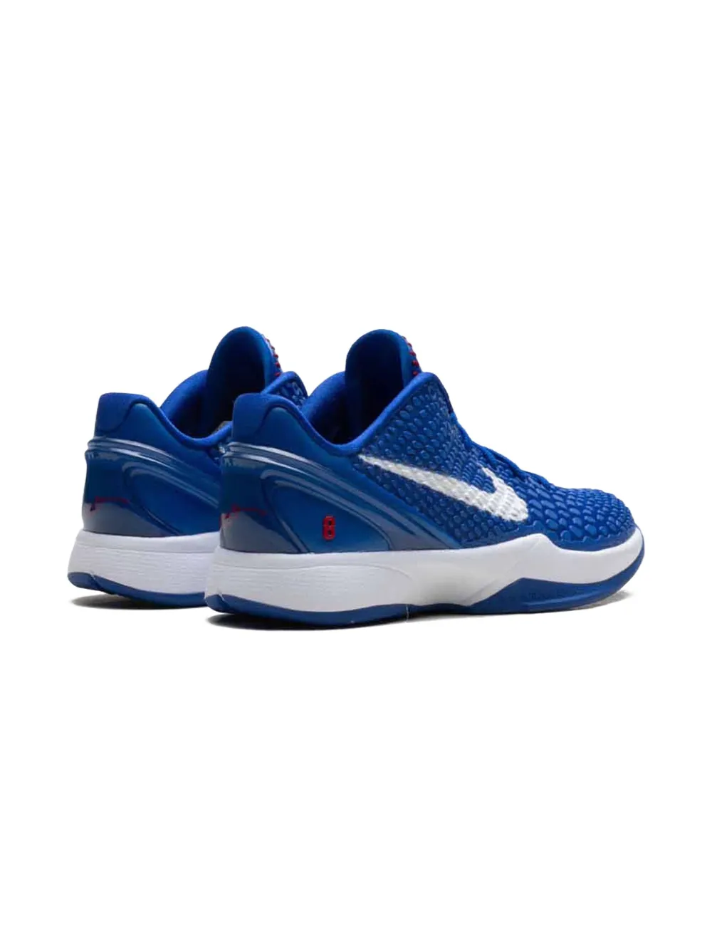 Кроссовки Kobe 6 Game Royal/White Nike Kids, синий — фото 4