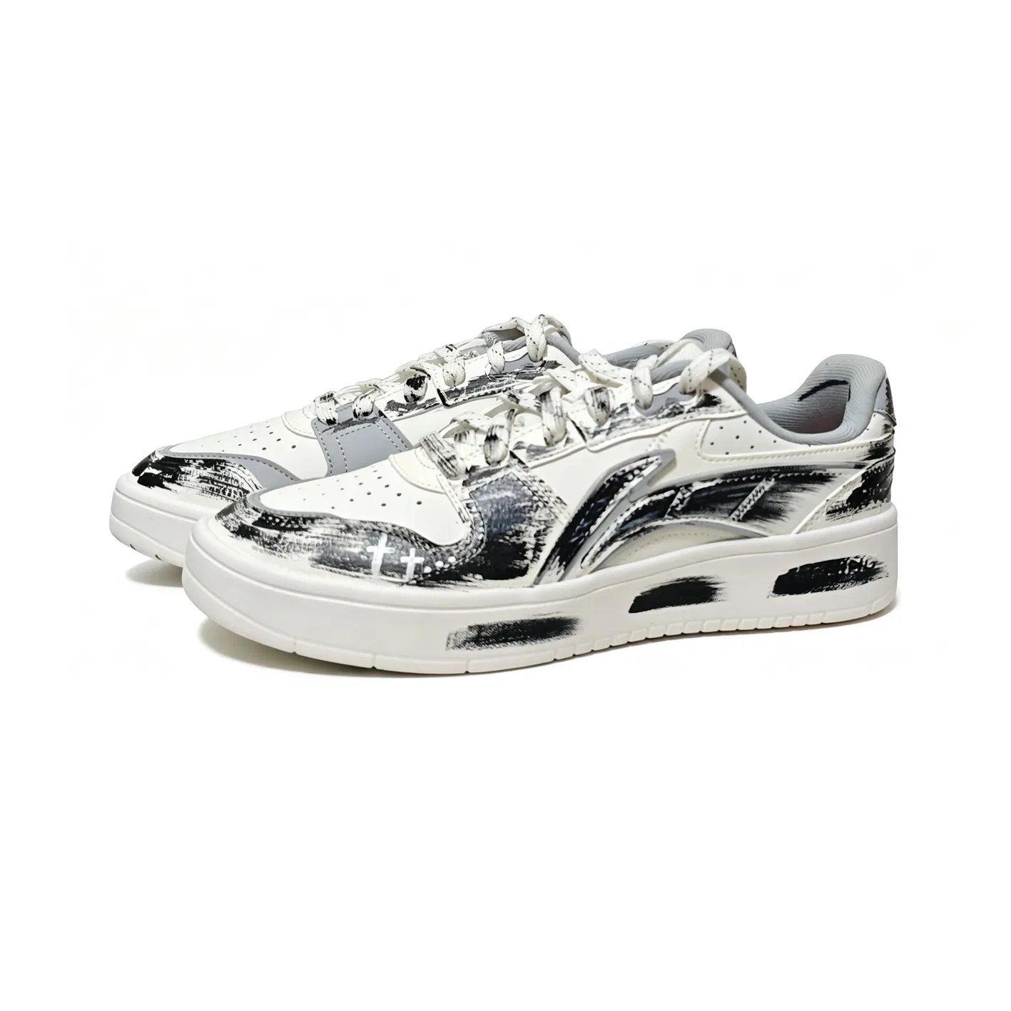 Скейтбординг кеды Li-Ning Sycee Black White — фото 4