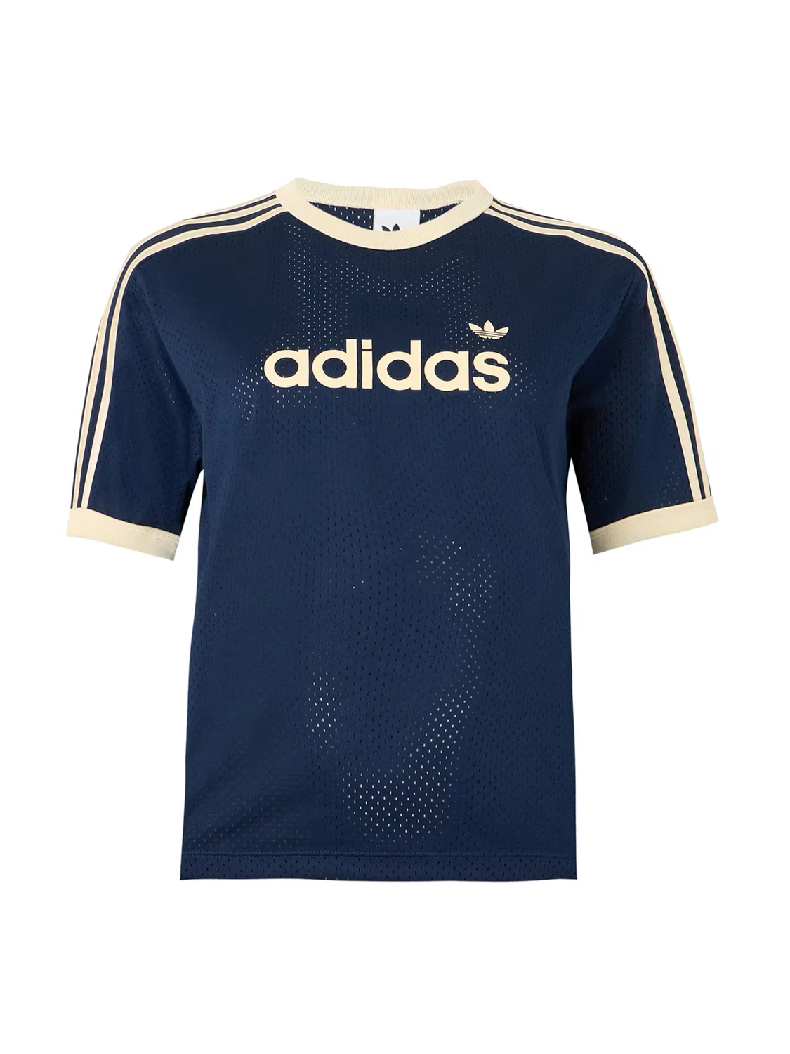 Футболка Adidas Originals Linear темно-синего цвета