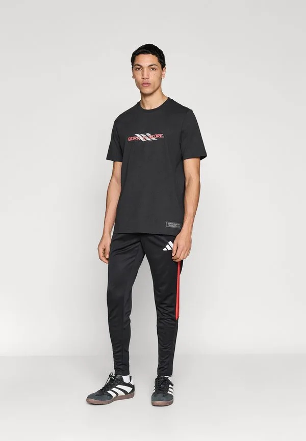 Спортивные штаны для тренировок лиги tiro26 Adidas Performance, Black/Semi Lucid Red — фото 2