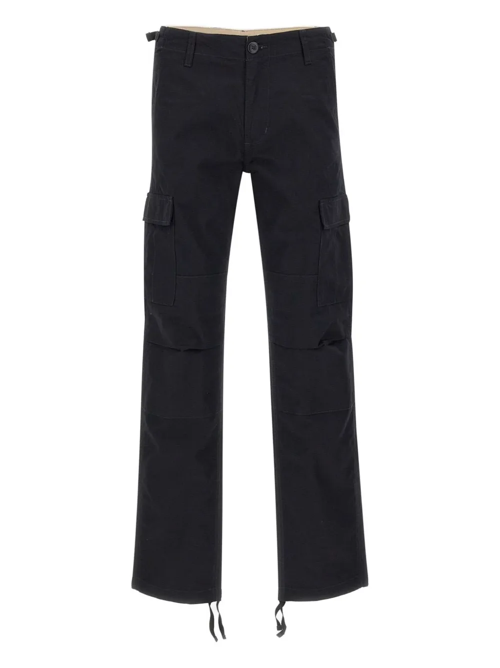 

Брюки с кулиской и карманами Carhartt Wip, черный