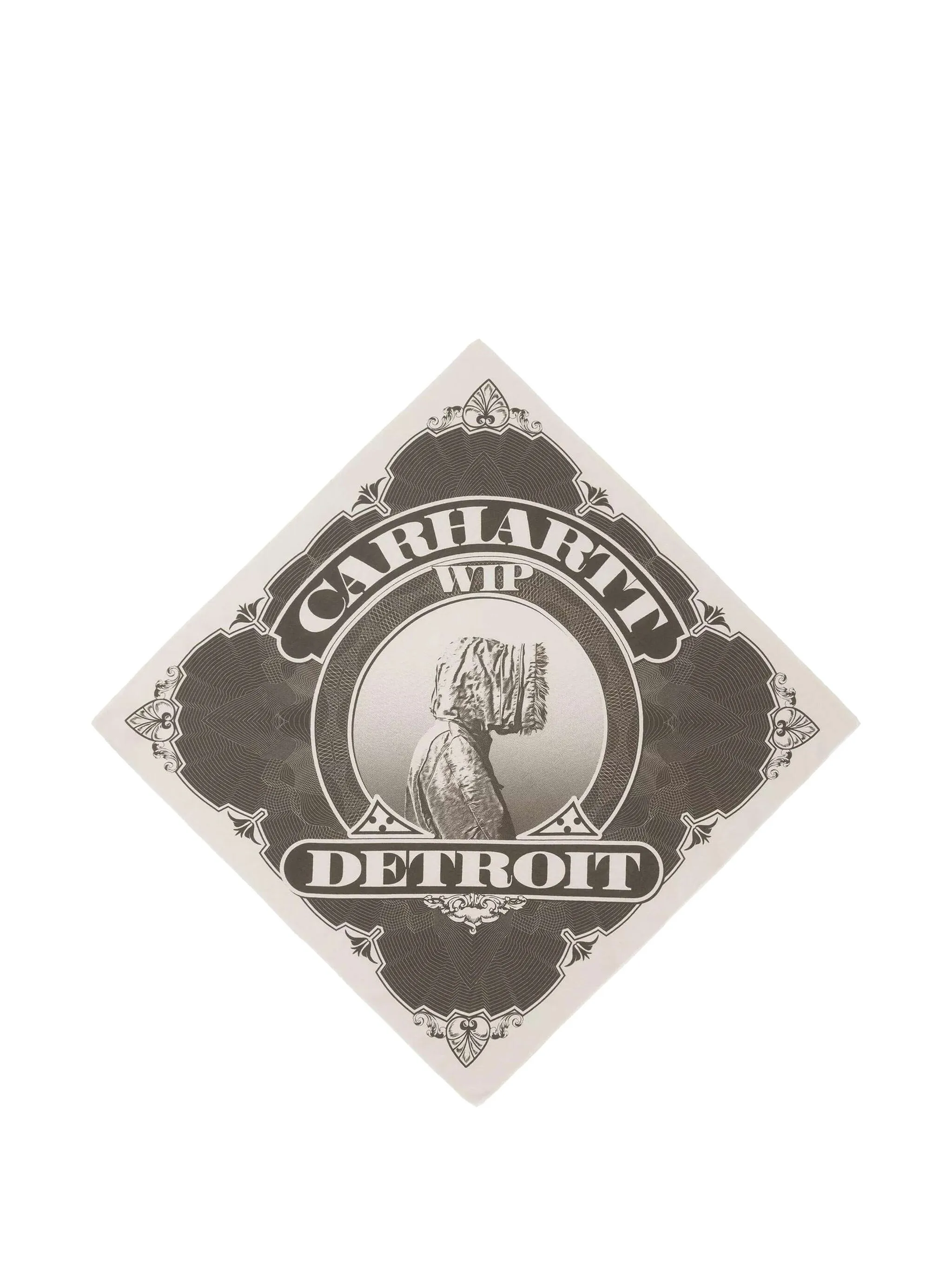 

Бандана Cold World с графичным принтом Carhartt Wip, серый