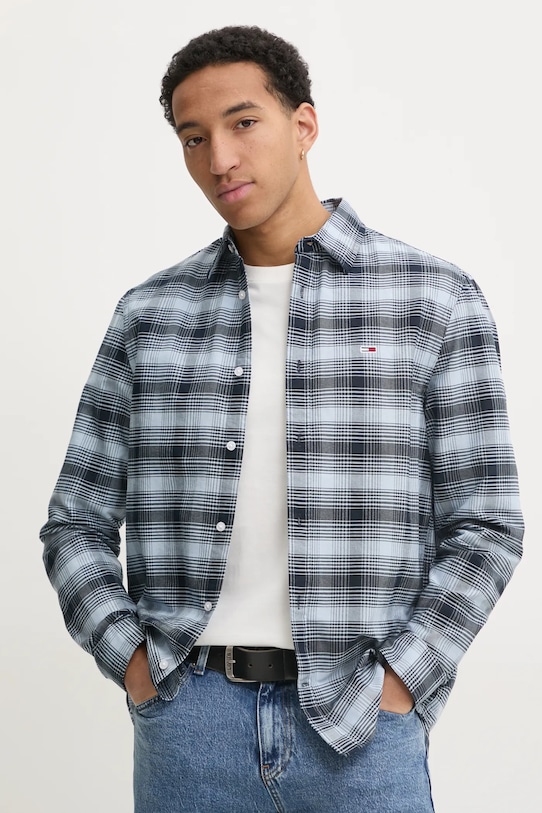 

Рубашка Tommy Jeans, темно-синий