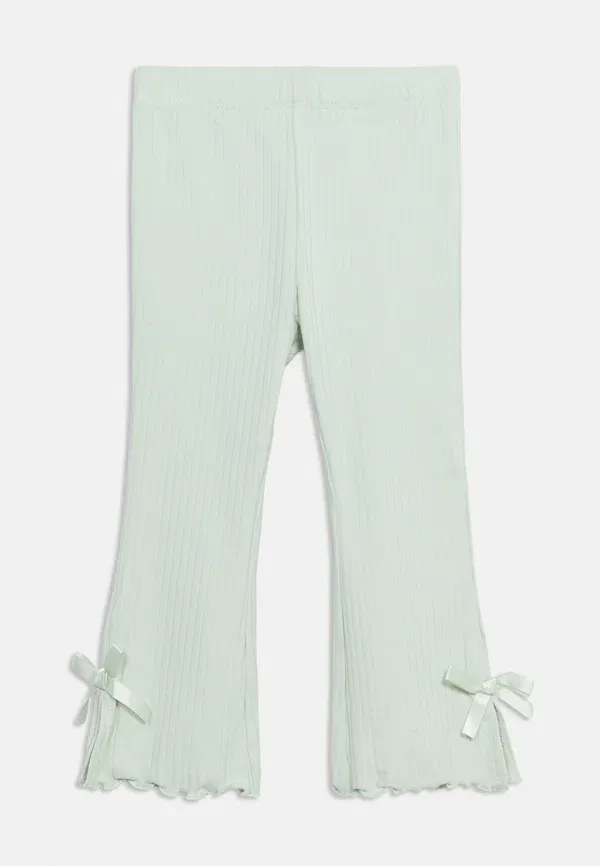 Леггинсы расклешенные Nmfhavelle flared leggings Name It, бледно-аквамариновый — фото 3