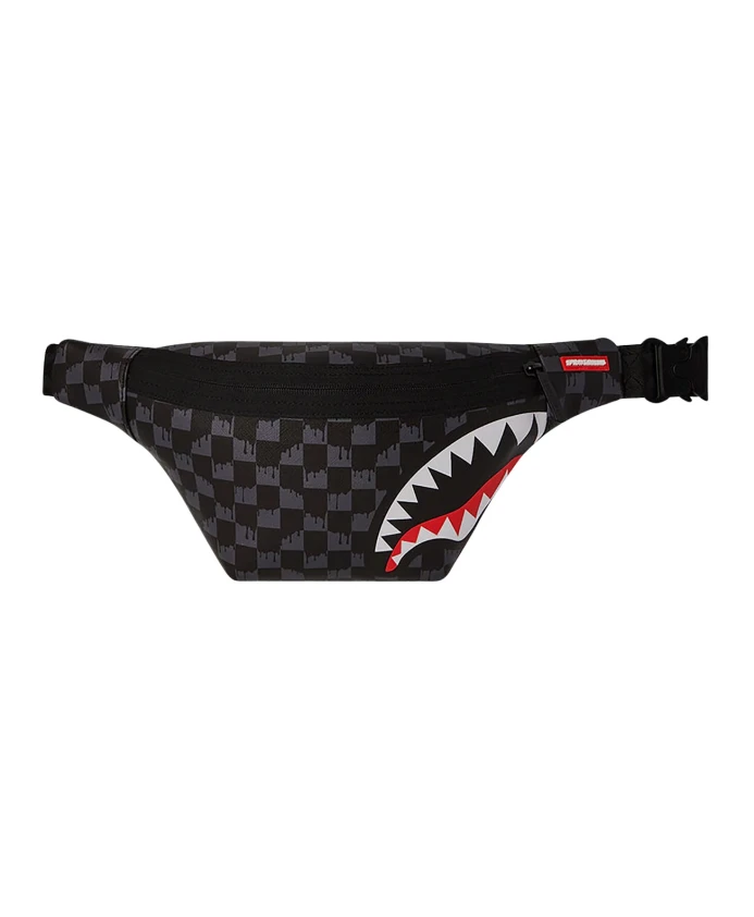 

Рюкзак в клетку Shark Sprayground, черный