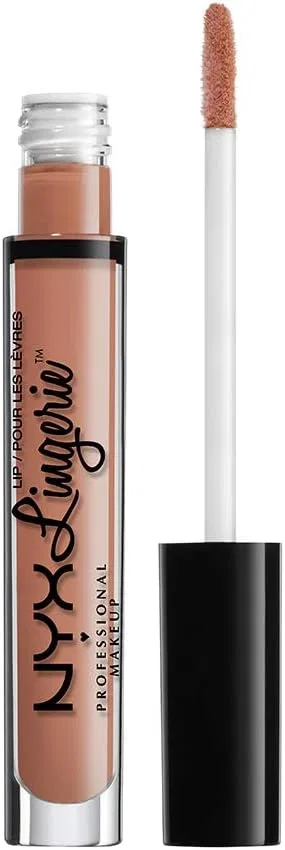 Жидкая помада NYX Professional Makeup Lingerie Liquid Lipstick оттенок Dusk To Dawn 19 4 мл коричневый