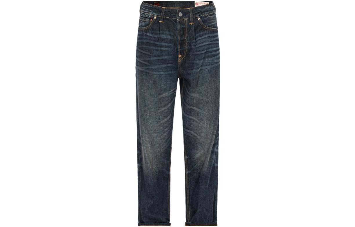 

Джинсы мужские деним синие Evisu, синий