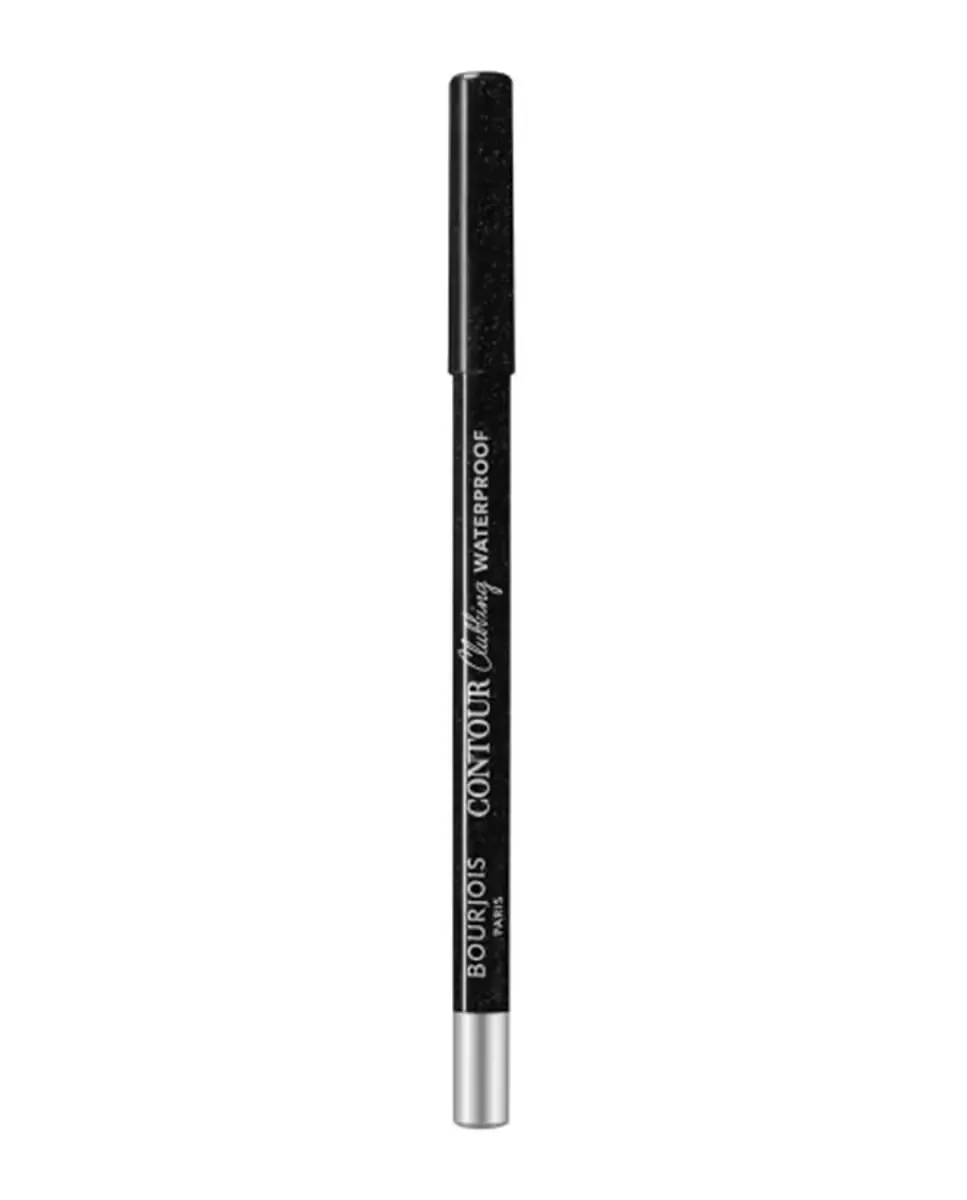 Водостойкий карандаш для глаз Contour Clubbing Bourjois, 055 Ultra Black Glit — фото 2