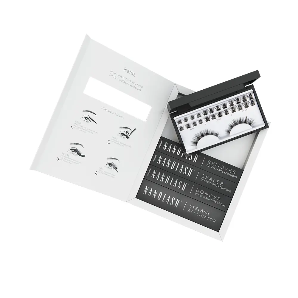 

Накладные ресницы Harmony Estuche Nanolash, 4 шт