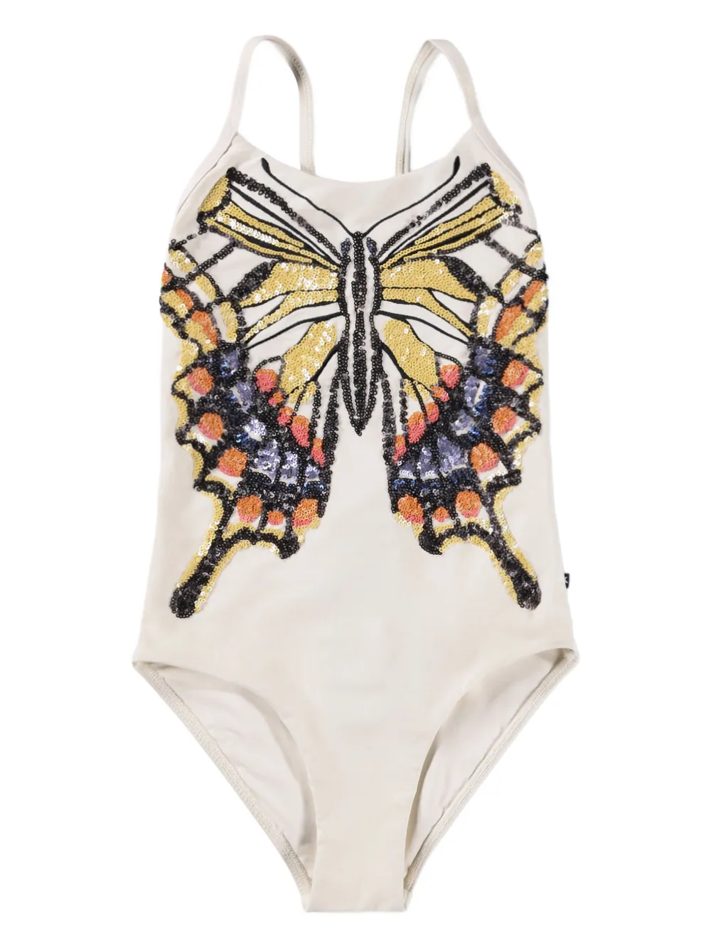 

Декорированный купальник Nanna Molo, белый