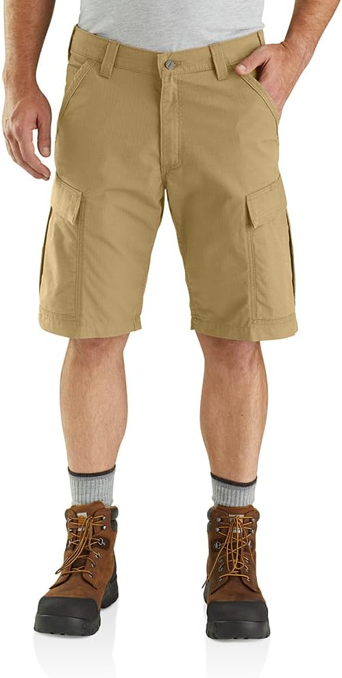 

Carhartt мужские рабочие шорты 103543 Force Relaxed Fit Ripstop Cargo, Golden Sand