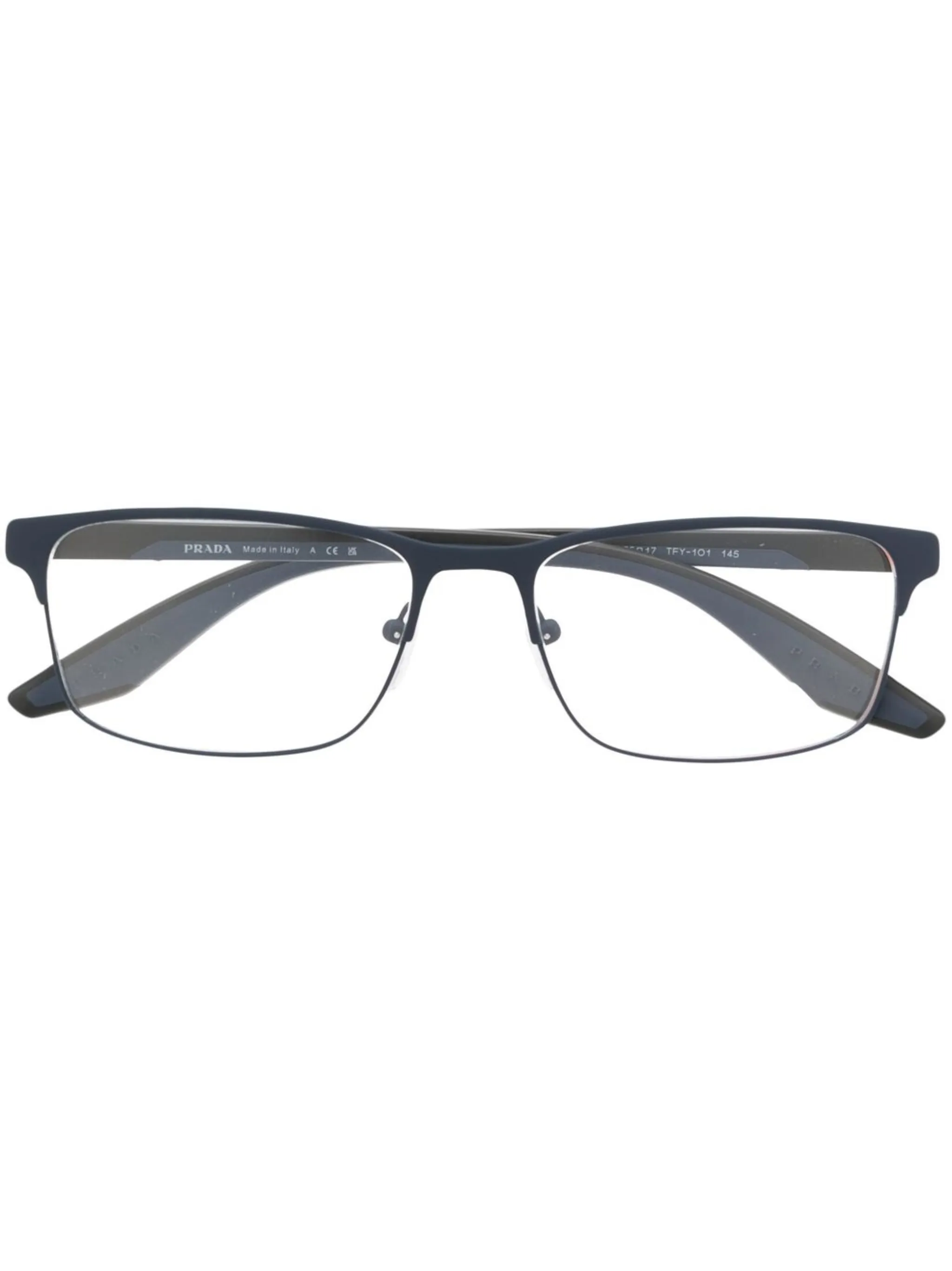 

Очки с логотипом Prada Eyewear, синий