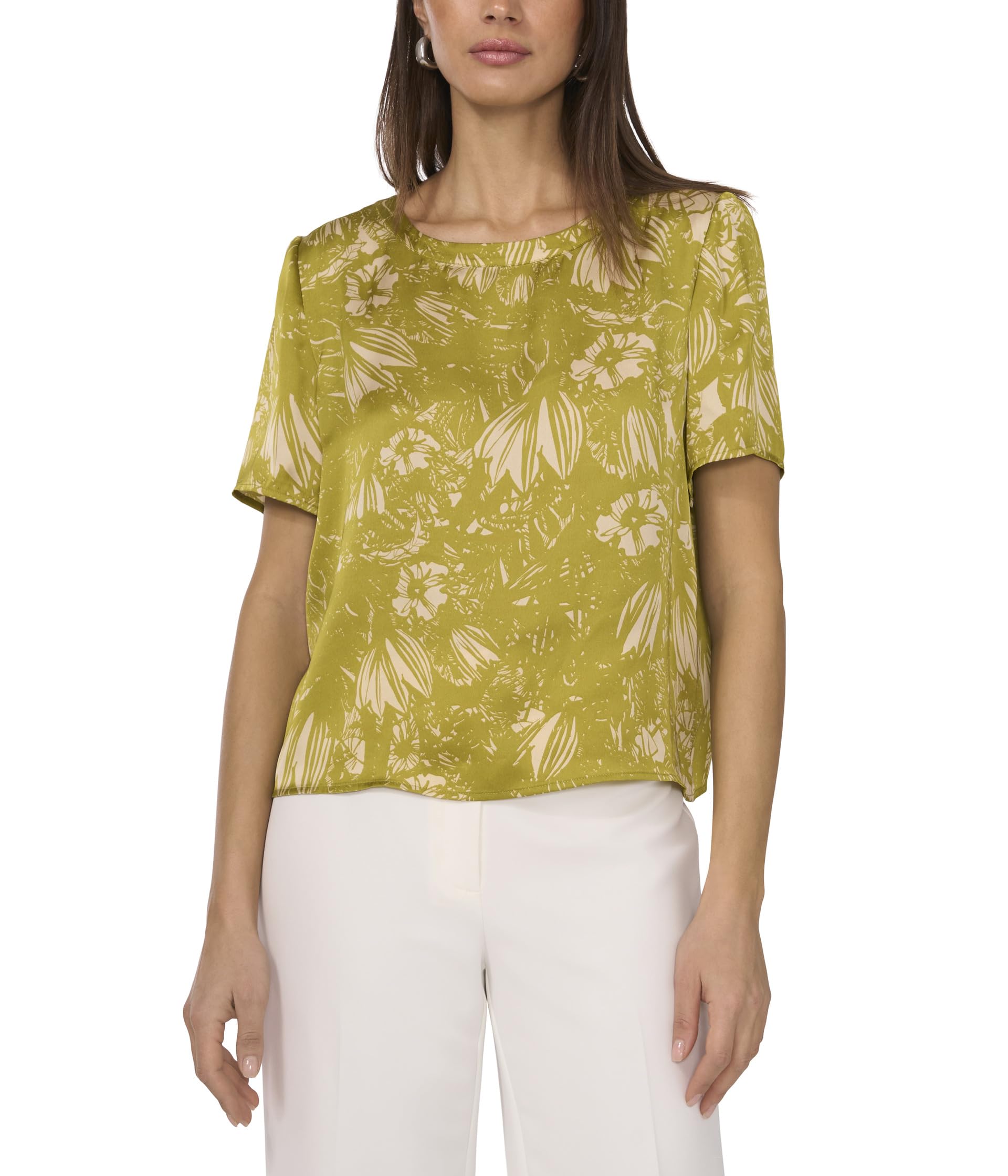 

Блуза Vince Camuto Short, цвет Green Oasis