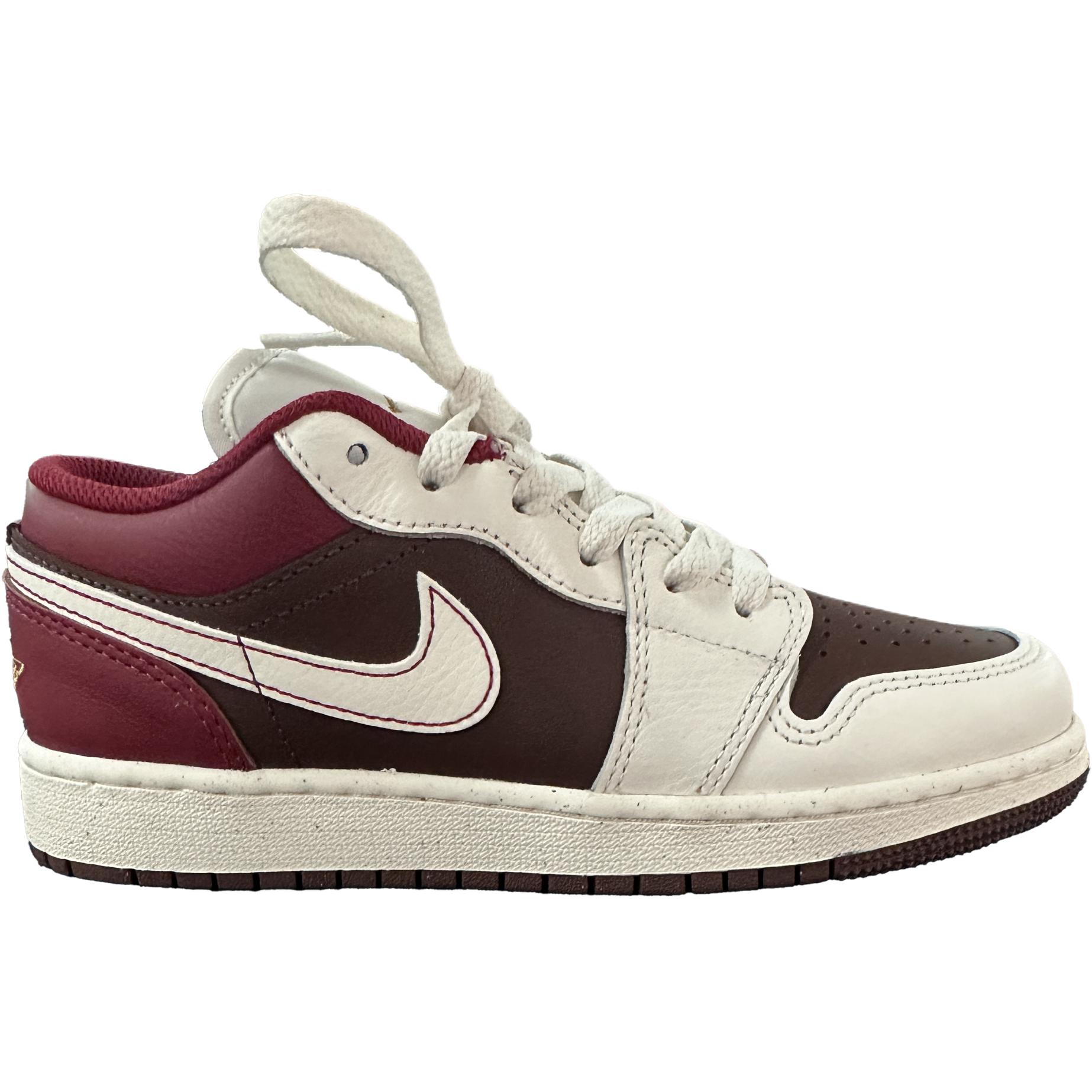 Jordan Детские баскетбольные кроссовки Air 1 Low top, цвет экрю — фото 4