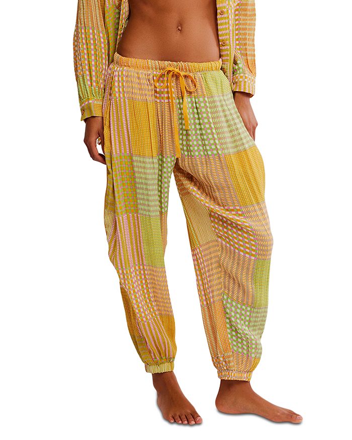 

Пижамные брюки Night After Night Free People, желтый
