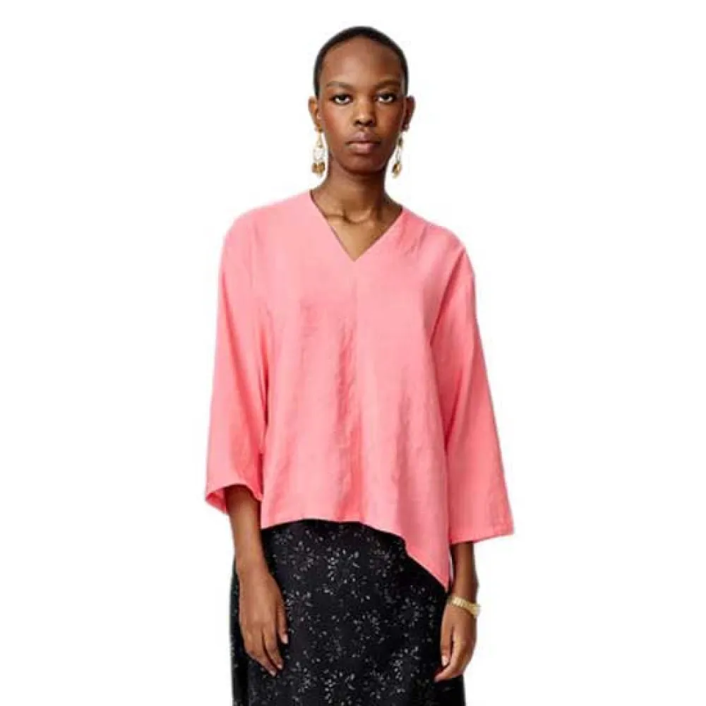 

Блузка Makia Jenna 3/4 sleeve, розовый