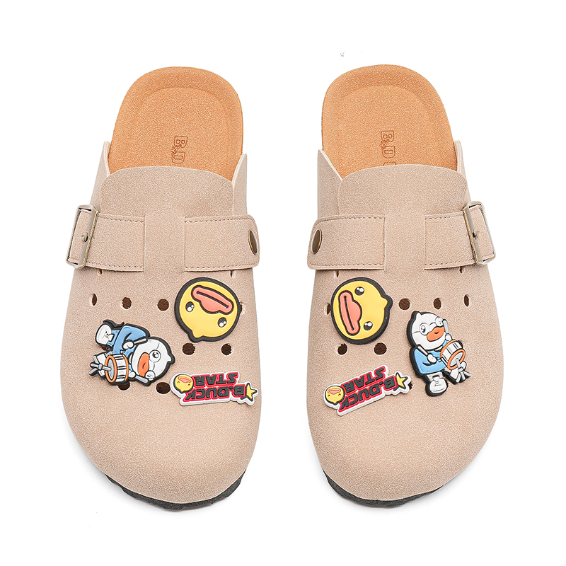 B.Duck Летняя коллекция Citywalk нескользящие устойчивые к истиранию антибактериальные бесшумные закрытые тапочки для женщин розовые, цвет Pink — фото 3