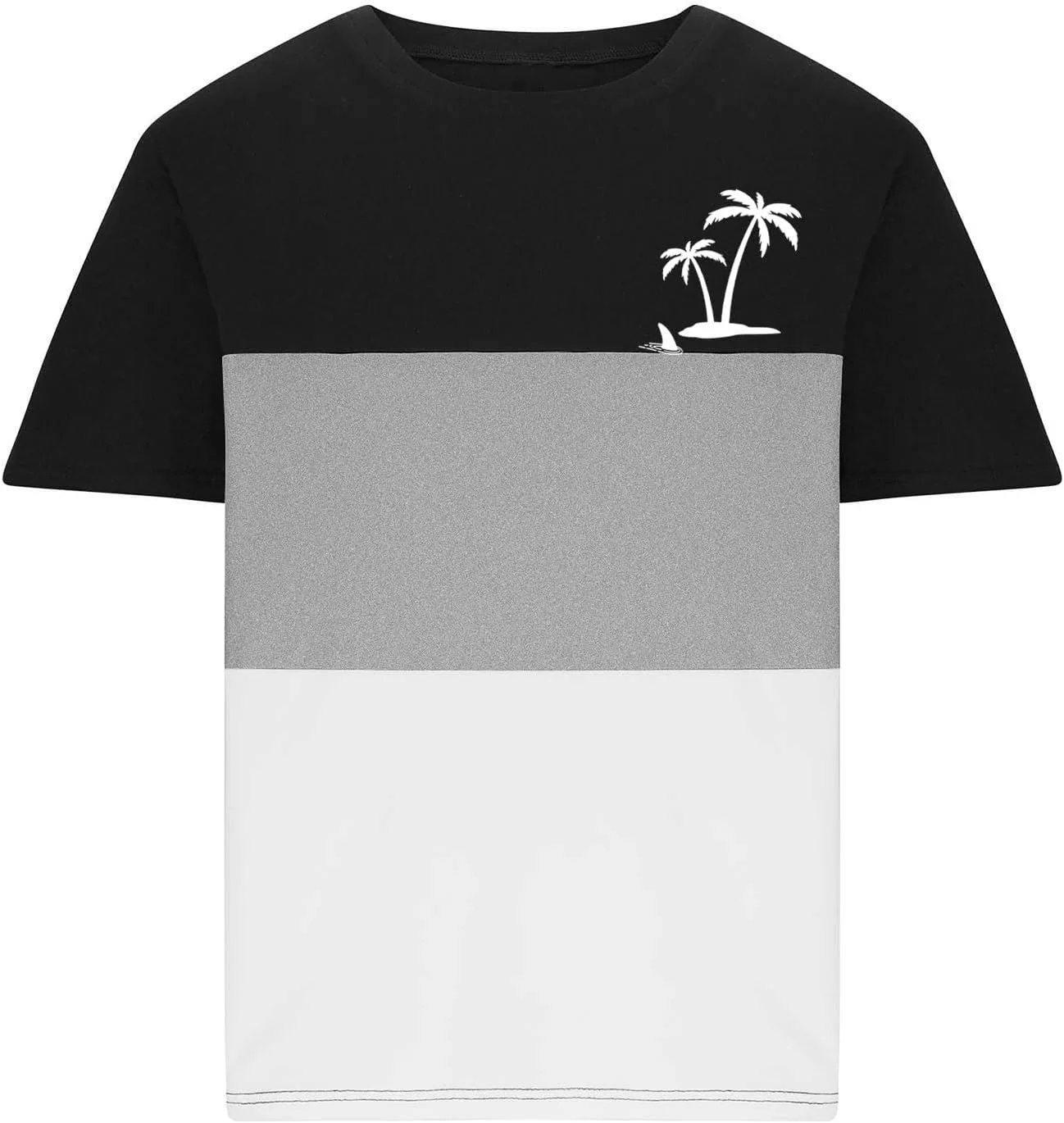 Мужская футболка Classic Crew Neck с коротким рукавом и принтом Coconut Palm — фото 3