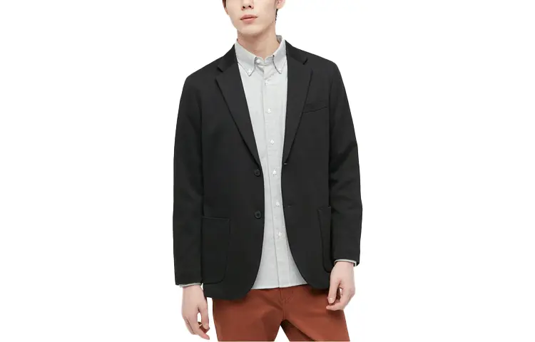 

Мужской деловой костюм UNIQLO, цвет Black