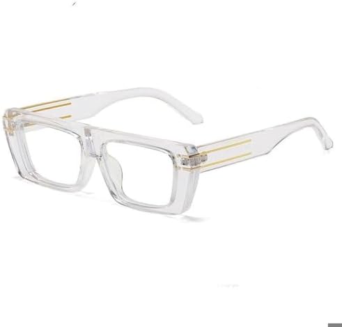 

Винтажные прямоугольные солнцезащитные очки 2026 года для женщин, маленькие квадратные солнцезащитные очки для мужчин, модные прямоугольные очки MTZJH, C8transparentwhite