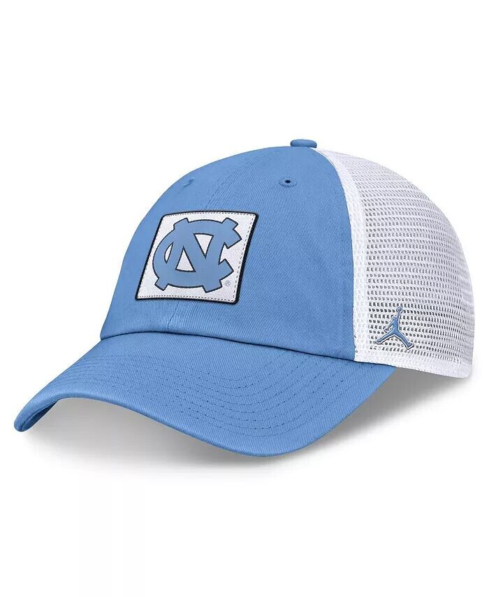 

Мужская регулируемая шляпа Carolina Blue/White North Carolina Tar Heels Primetime Club Trucker Jordan, синий