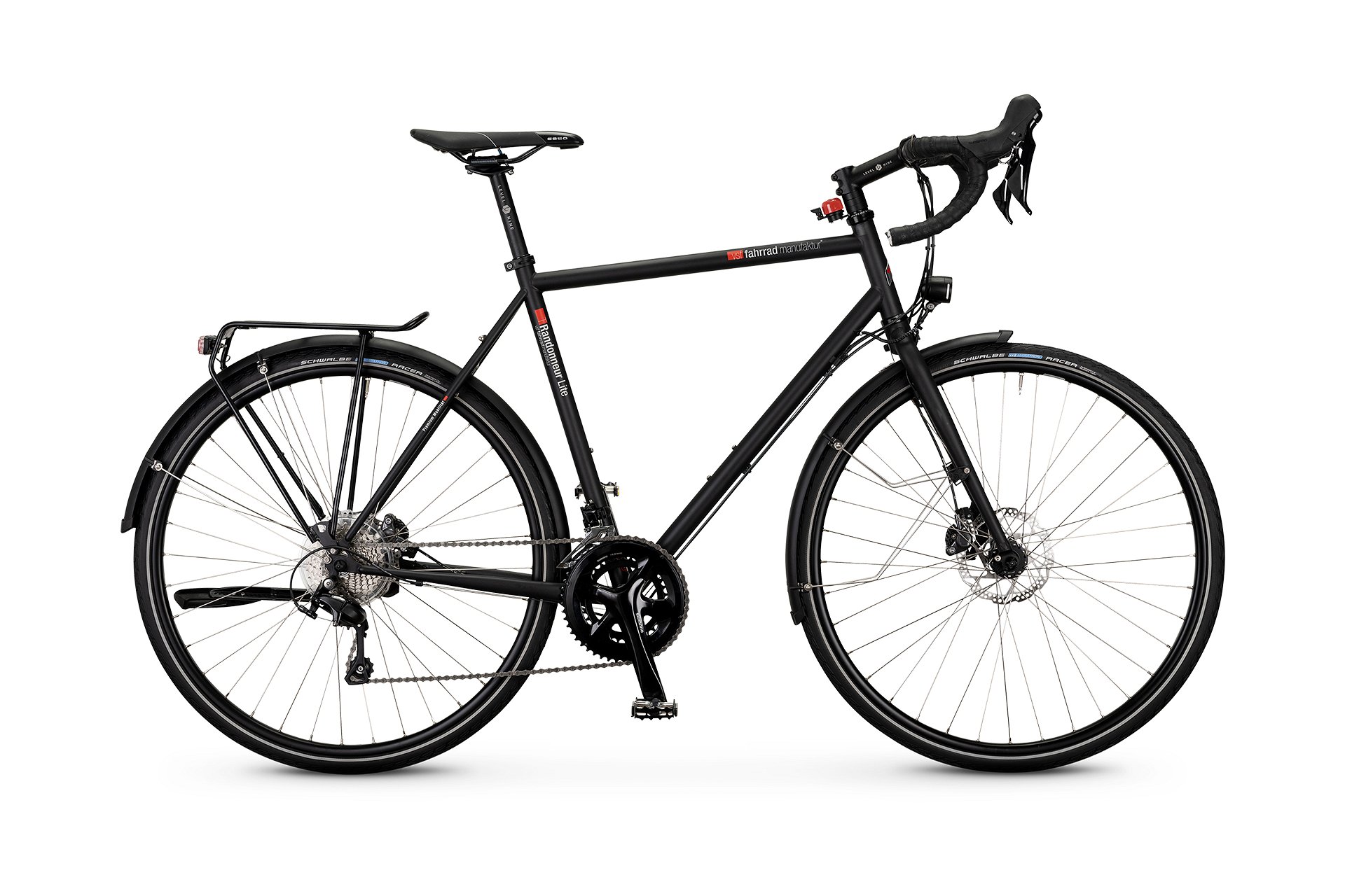 

Туристический велосипед Vsf Fahrradmanufaktur T-Randonneur lite - 28 дюймов - diamant, schwarz | ebony matt