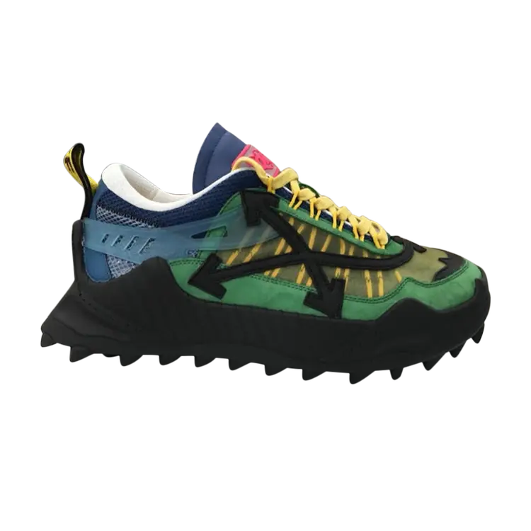 

Кроссовки Off-White ODSY-1000 'Green Black', зеленый