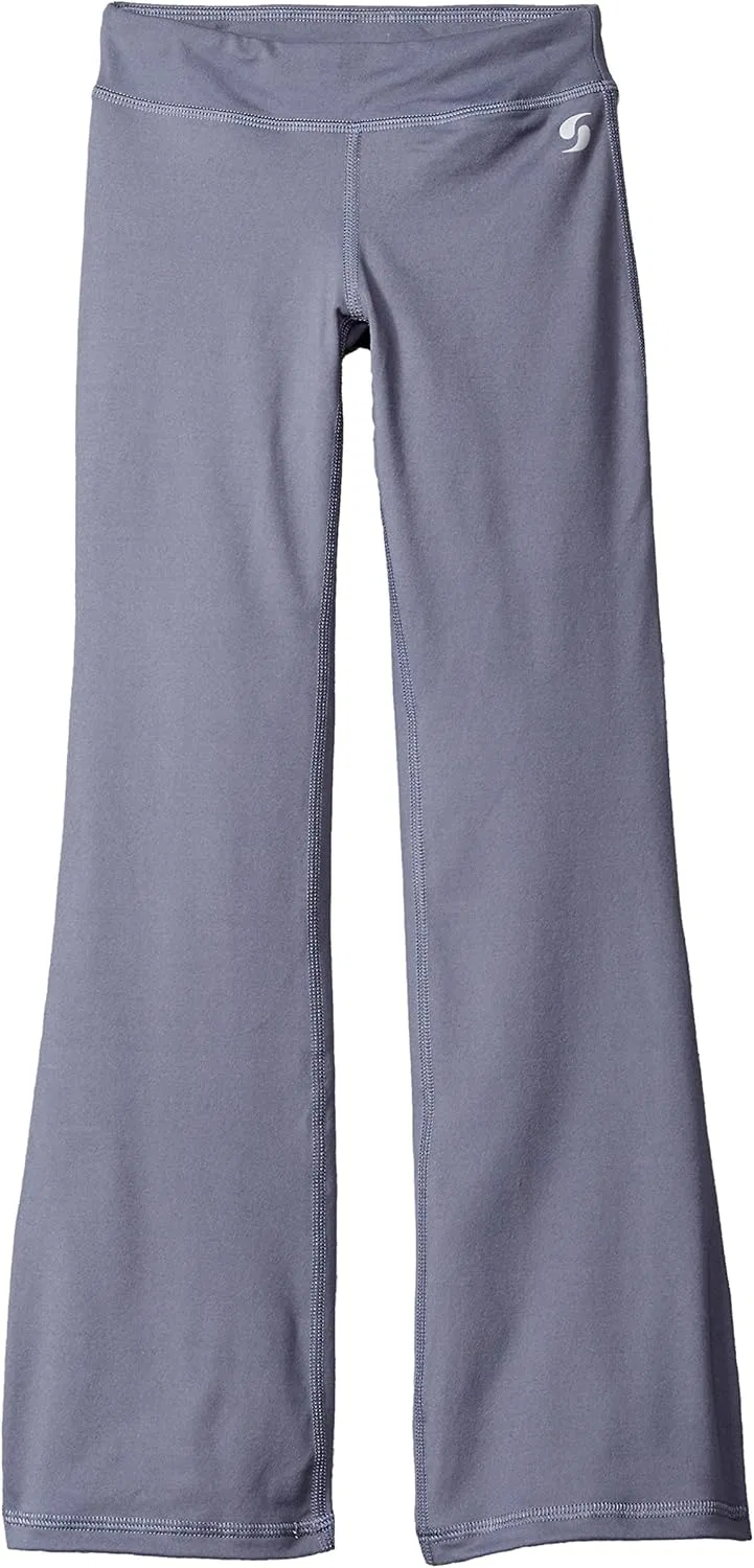 Брюки-клеш Soffe Girls' Big Dri Boot Cut, Gunmetal