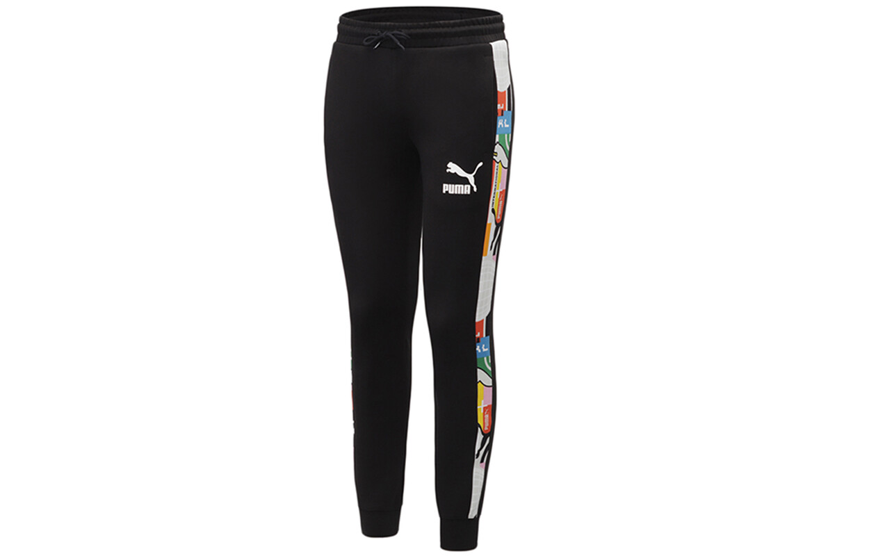 

Мужские трикотажные спортивные штаны Puma, цвет Black