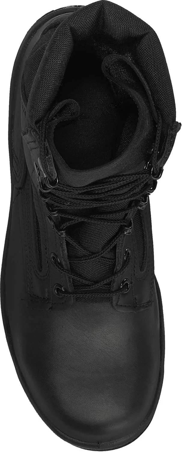 

Ботинки для боя в жаркую погоду Belleville 390 TROP для мужчин - черная кожа с возможностью полировки и износостойкий нейлон с подошвой Vibram Sierra; соответствует стандарту Berry, черный