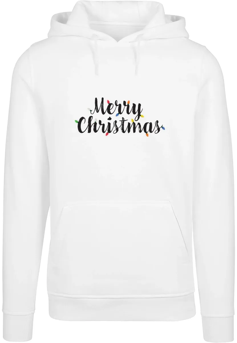 

Толстовка с капюшоном Merchcode " Merchcode Men's Merry Christmas Lights Heavy Hoody", белый