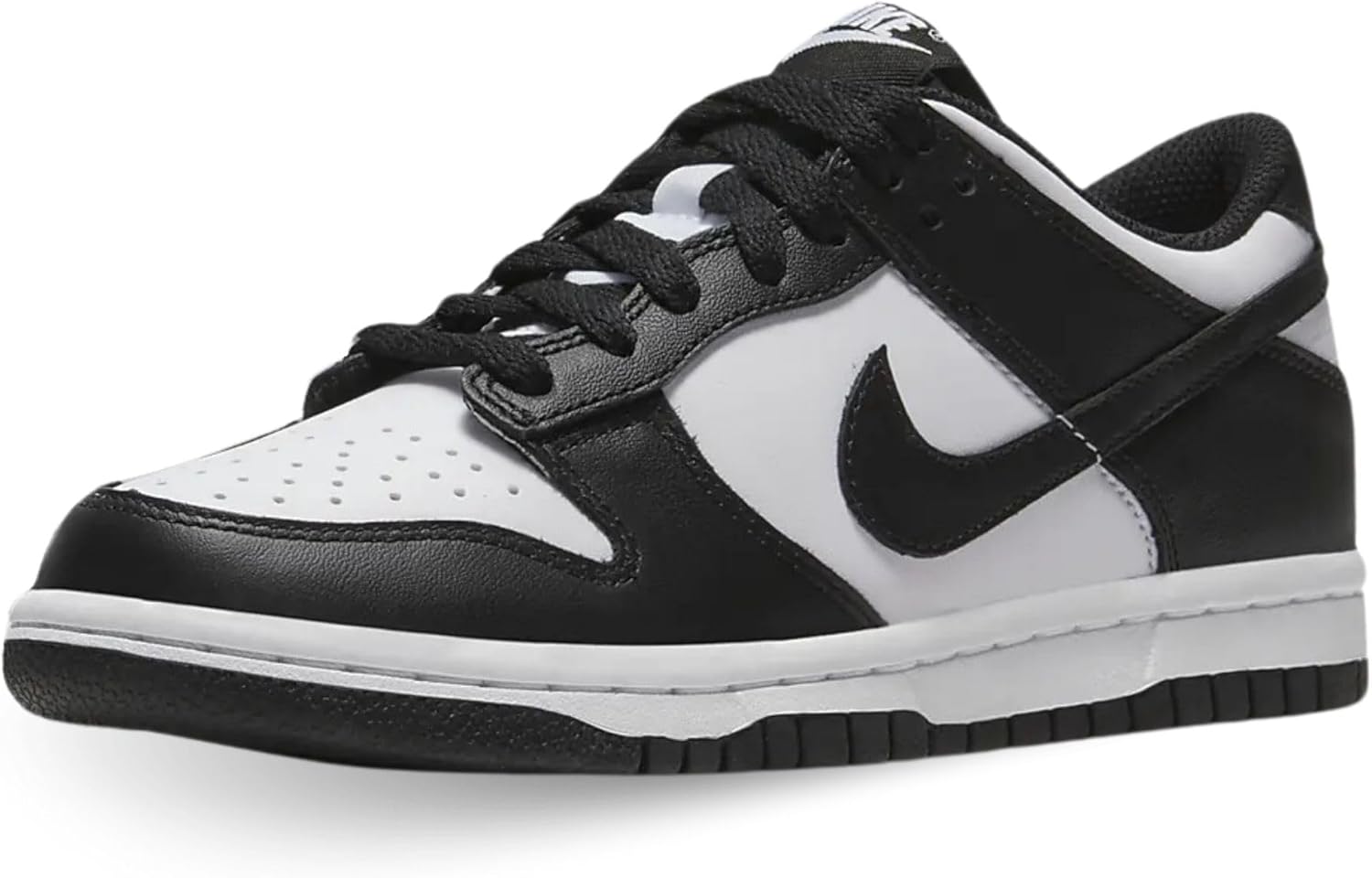 

Кроссовки Nike Dunk Low для детей, белый/ярко-малиновый/черный