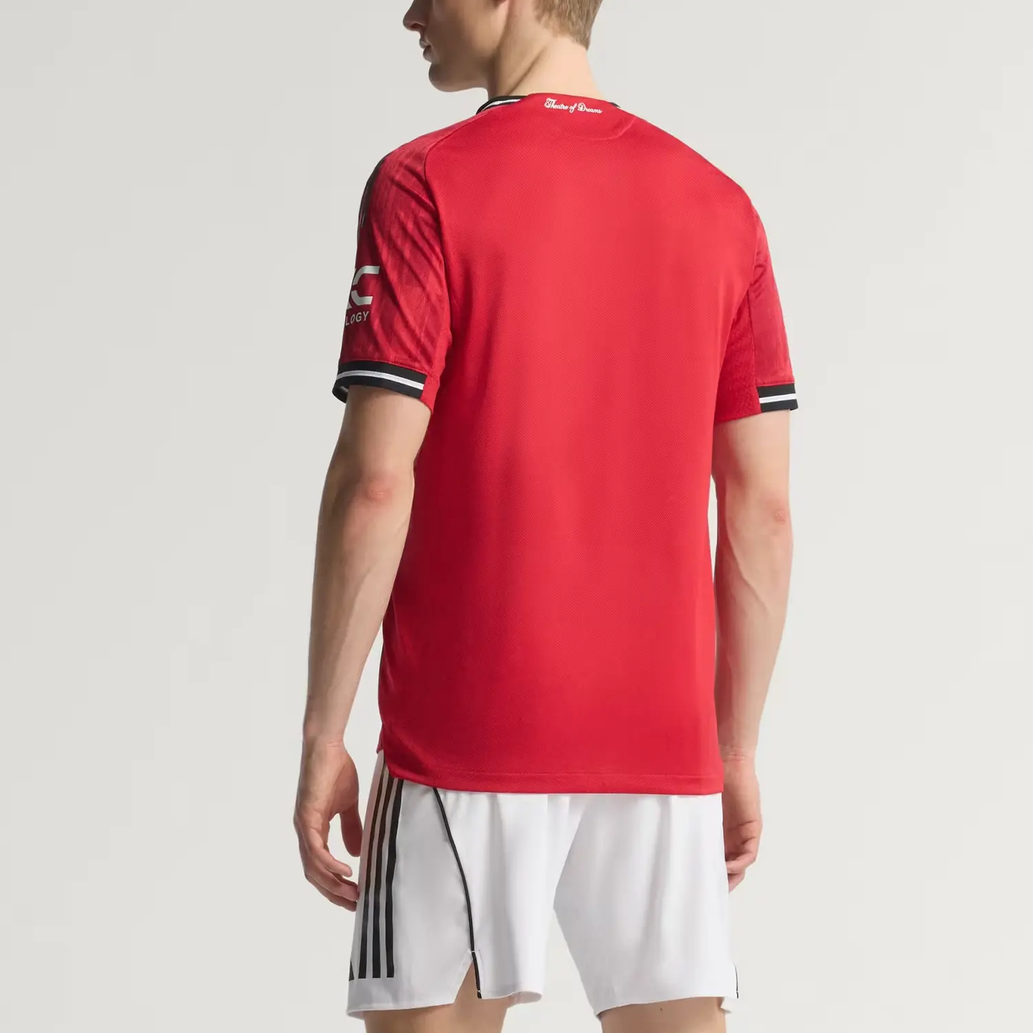 Футболка Manchester United 25/26 Home Authentic Adidas, красный — фото 4